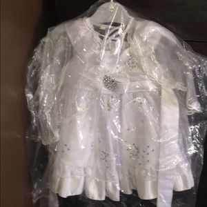 Christening Dress and shoes